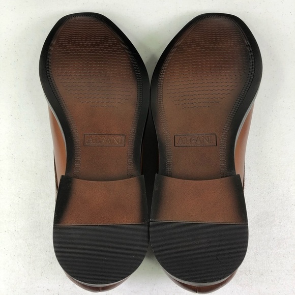 Alfani Darwin Tan Oxford Dress Shoes - Picture 8 of 11